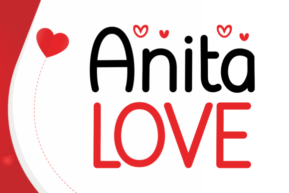 Anita Love Font for Web Design Projects