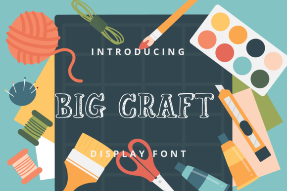Big Craft: A Serif Font for Bold Branding