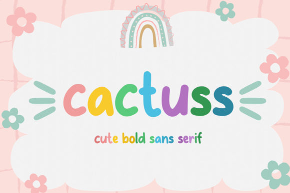 Cactuss: A Playful Sans Serif Font for Bold Campaigns