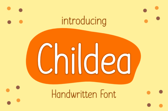 Childea: A Playful Font for Polished Branding