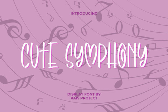 Cute Symphony: A Versatile Script Font for Campaign Creatives