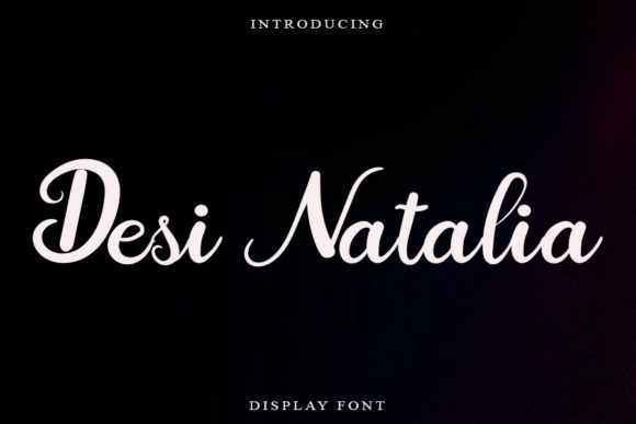 Desi Natalia Font for Eye-Catching Brand Content
