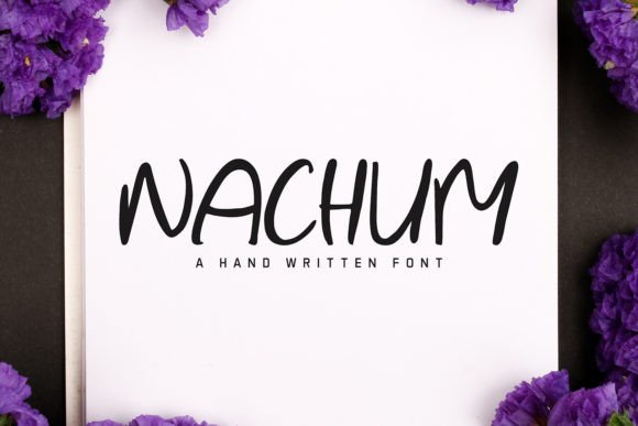 Discover the Charm of Nachum in Editorial Design