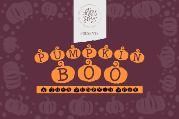 Elevate Your Brand with the Pumpkin Boo Font