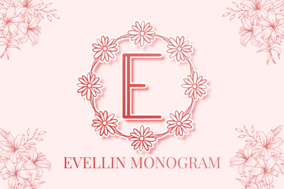 Evellin Monogram: A Stylish Font for Modern Branding