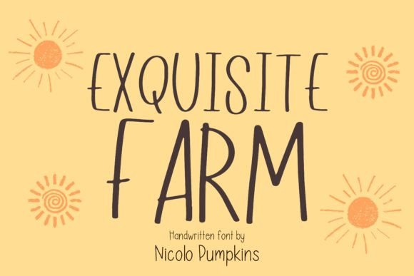 Exquisite Farm Font for Branding That Feels Personal