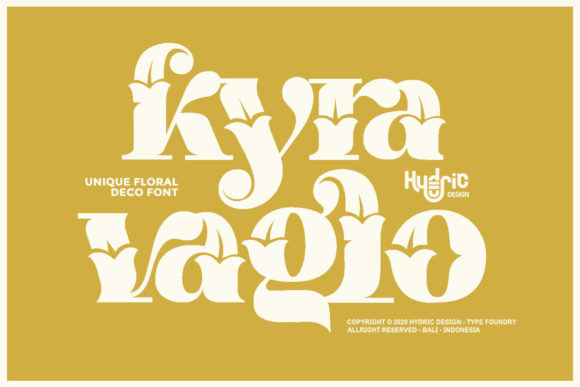 Kyra Vaglo: A Charming Display Font for Web Design