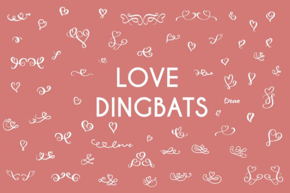 Love Dingbats: A Sweet Typeface for Web Design