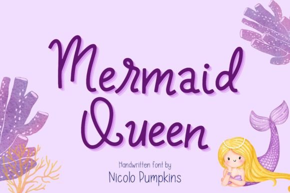 Mermaid Queen: A Script Font for Elegance and Creativity