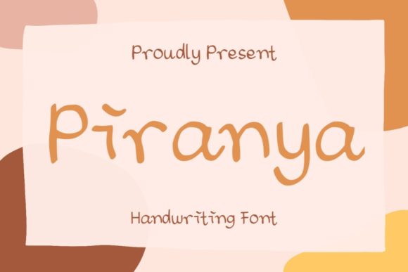 Piranya Font for Editorial Design and Creative Projects