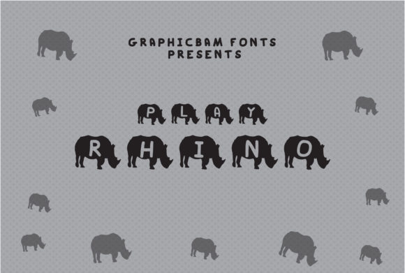Play Rhino: A Cute Typeface for Polished Branding