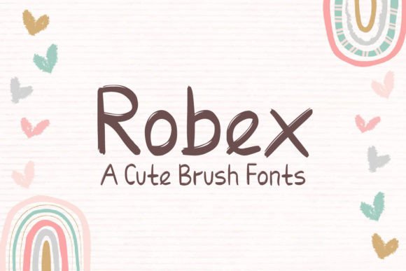 Robex: A Script Font for Modern Branding and Design