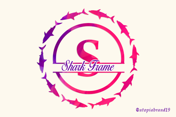 Shark Frame Monogram: A Stylish Display Font for Web Design