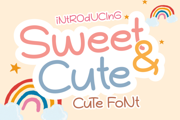Sweet and Cute Font for Campaign Design