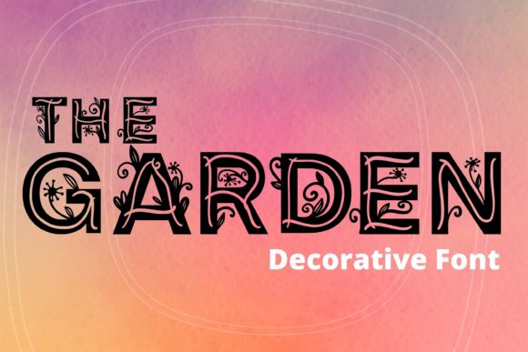 The Garden: A Sweet Font for Polished Branding