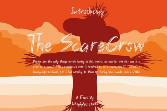 The Scarecrow: A Designerβs First Look