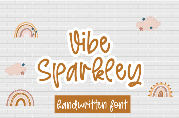 Vibe Sparkley: A Handwritten Font for Digital Creativity
