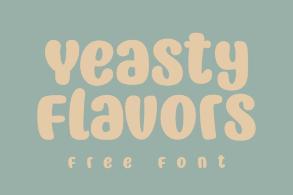 Yeasty Flavors: A Friendly Font for Branding Magic