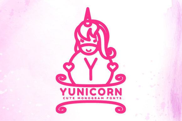 Yunicorn: A Charming Decorative Font for Digital Creatives