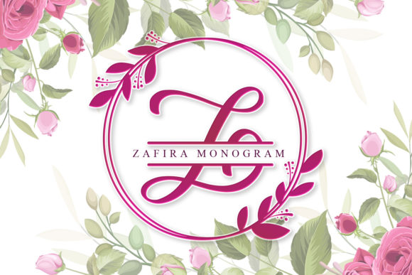 Zafira Monogram Font for Eye-Catching Campaigns